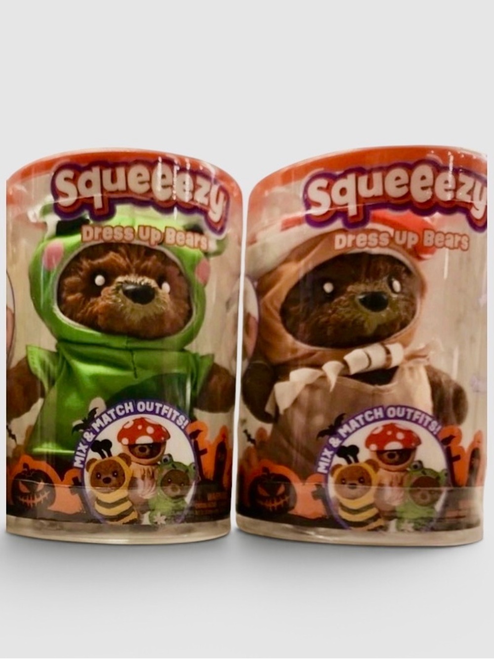 Squeeey dress up bear Pair / NWT